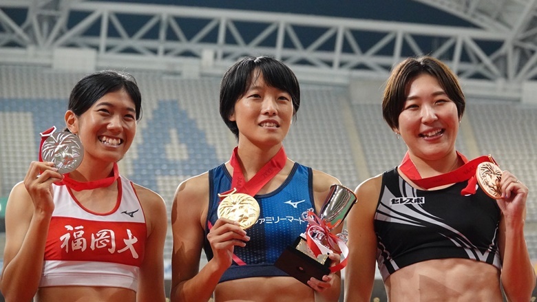 【女子200m】表彰式