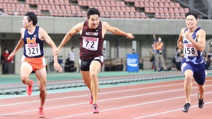 飯塚翔太が底力を見せた！【男子200m】