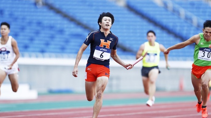 【日本選手権リレー】男子4X100mR予選