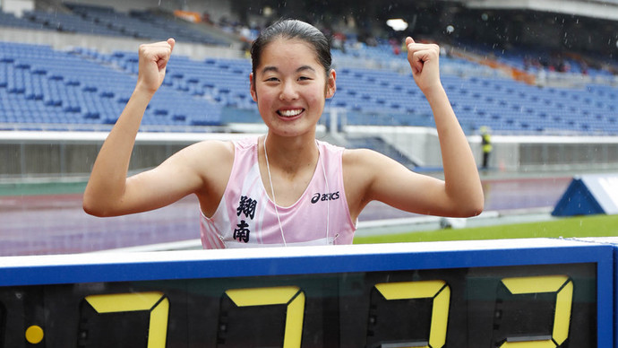 【中学陸上2020】女子四種競技で日本中学記録更新