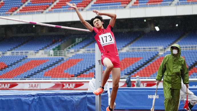 【中学陸上2020】男子走高跳優勝！