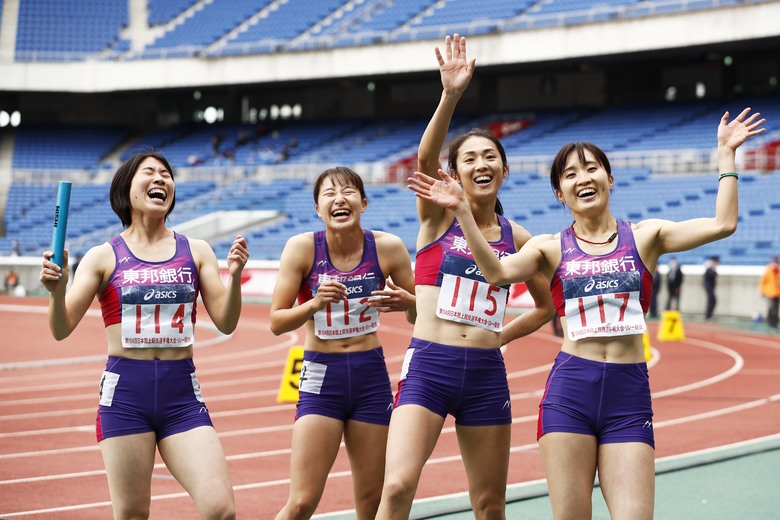 【日本選手権リレー】 マイルも優勝！