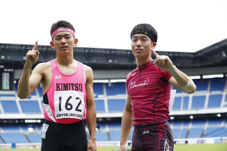 【中学陸上2020】男子100mは同着優勝！