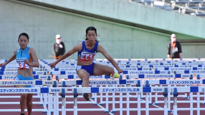 【高校陸上2020】女子100mH優勝！