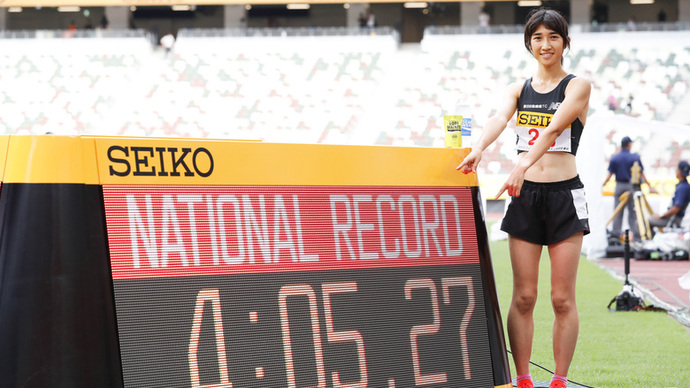 【JAAFファン投票2020】トップアスリート部門 第7位 田中希実（豊田自動織機TC) 