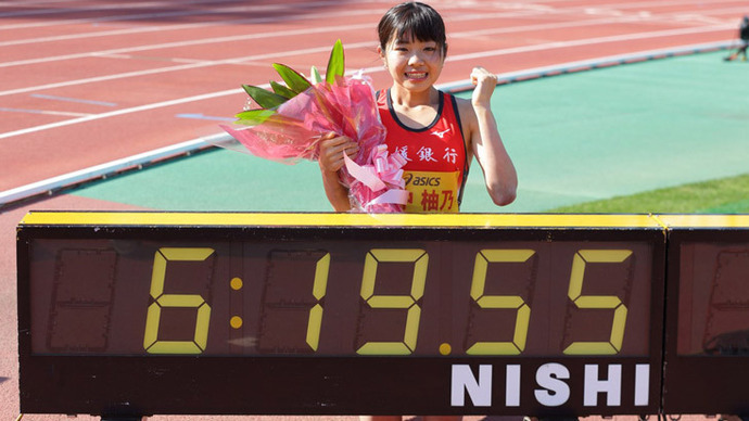 【サトウ食品日本GPシリーズ兵庫大会】兵庫リレ－カ－ニバル：日本最高記録で女子2000SCを制した山中柚乃