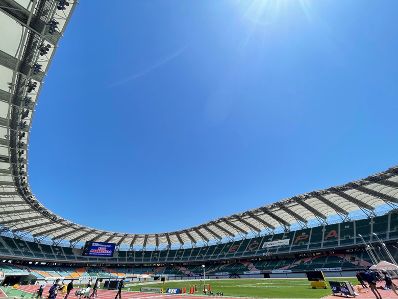 【サトウ食品日本GPシリーズ静岡大会】静岡国際陸上：静岡は快晴！