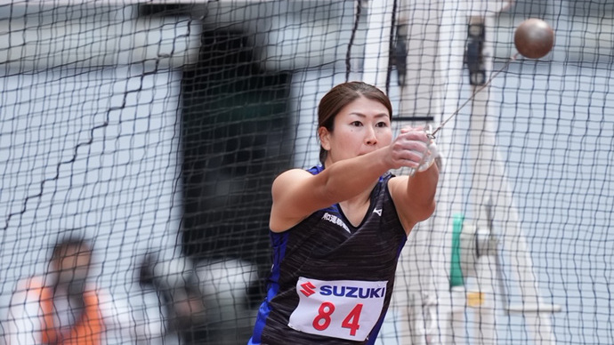 【サトウ食品日本GPシリーズ静岡大会】静岡国際陸上：女子ハンマー投を優勝した渡邊茜