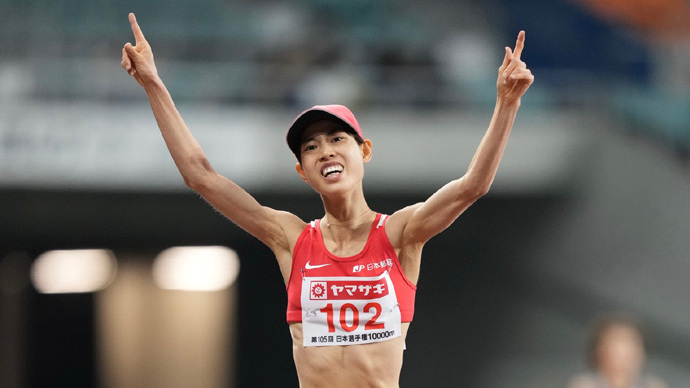 【第105回日本陸上競技選手権大会 10000m】女子10000mを制したのは廣中璃梨佳！