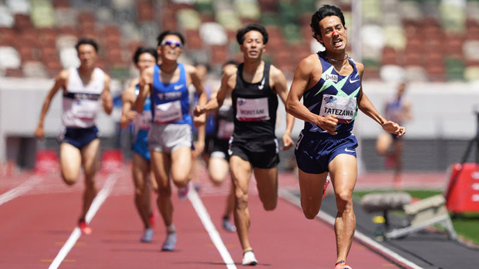 【READY STEADY TOKYO】男子1500mは館澤亨次が優勝