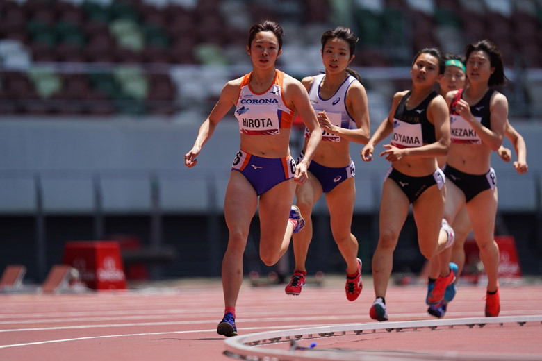 【READY STEADY TOKYO】女子800mは広田有紀が優勝