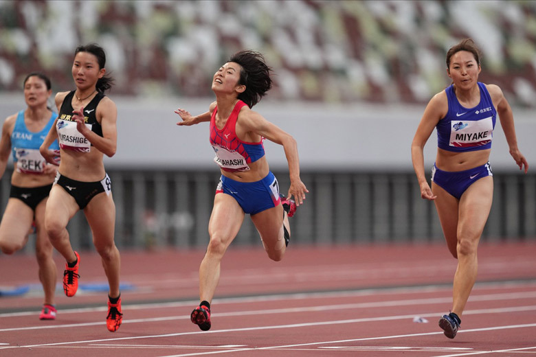 【READY STEADY TOKYO】女子100ｍは高橋明日香が優勝