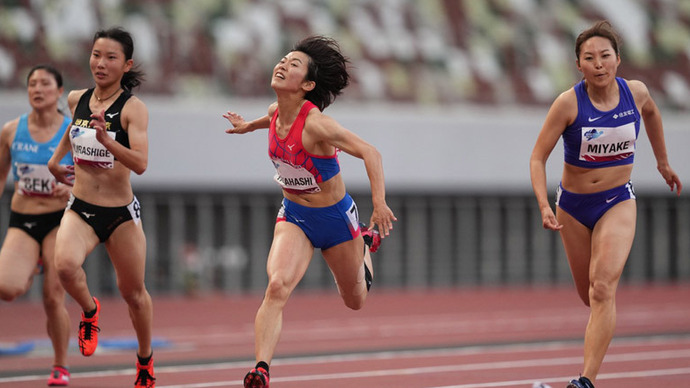 【READY STEADY TOKYO】女子100ｍは高橋明日香が優勝