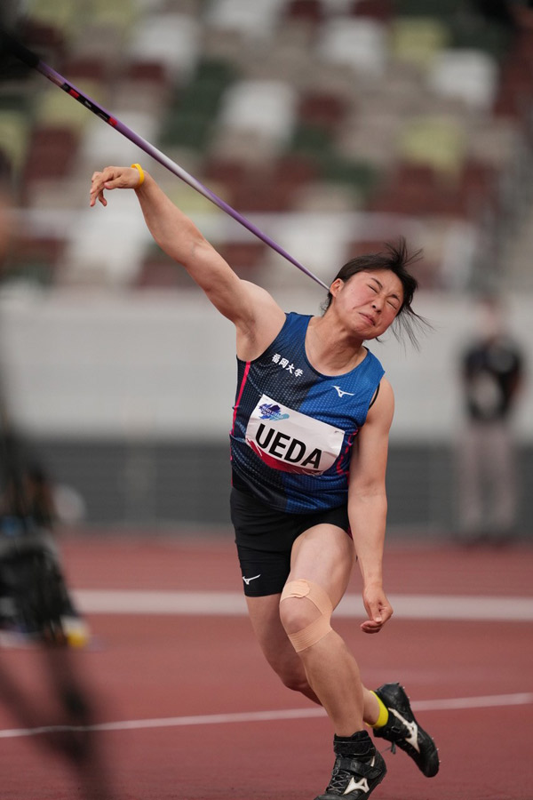 【READY STEADY TOKYO】女子やり投は上田百寧が優勝