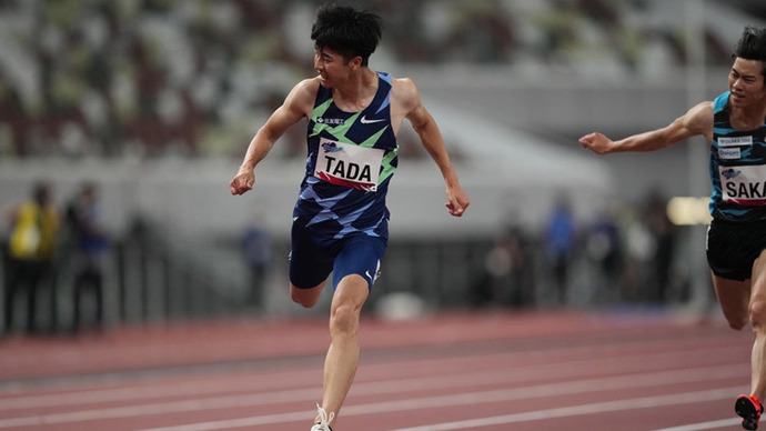 【READY STEADY TOKYO】男子100ｍ決勝、多田修平は2位