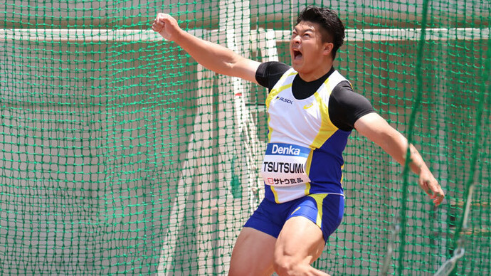 【サトウ食品日本GPシリーズ新潟大会】Denka Athletics Challenge Cup 2021：男子円盤投は堤雄司が優勝