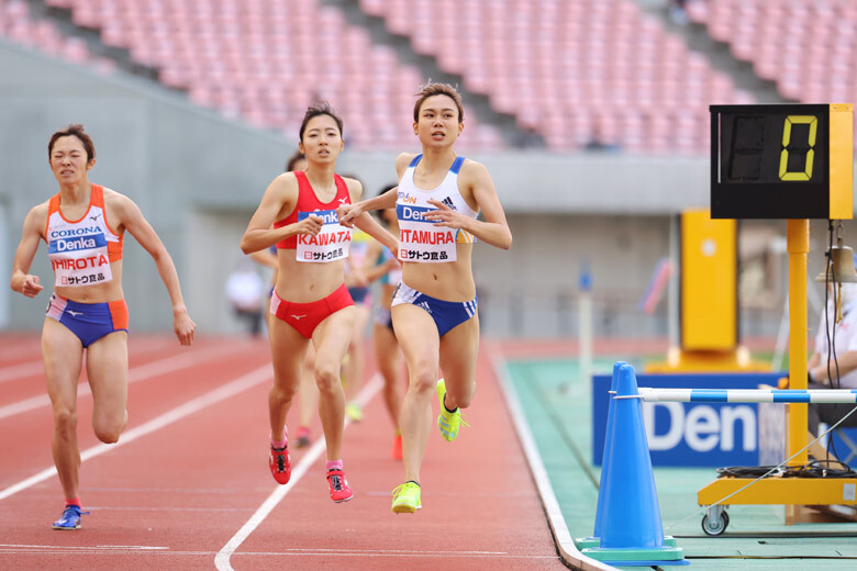 【サトウ食品日本GPシリーズ新潟大会】Denka Athletics Challenge Cup 2021：女子800mタイムレースは北村夢が優勝