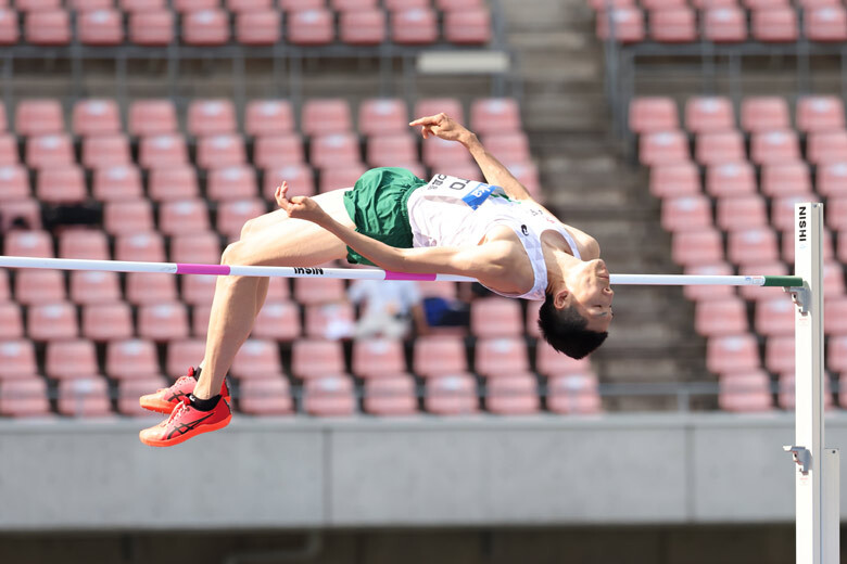 【サトウ食品日本GPシリーズ新潟大会】Denka Athletics Challenge Cup 2021：男子走高跳決勝は衛藤昂が優勝