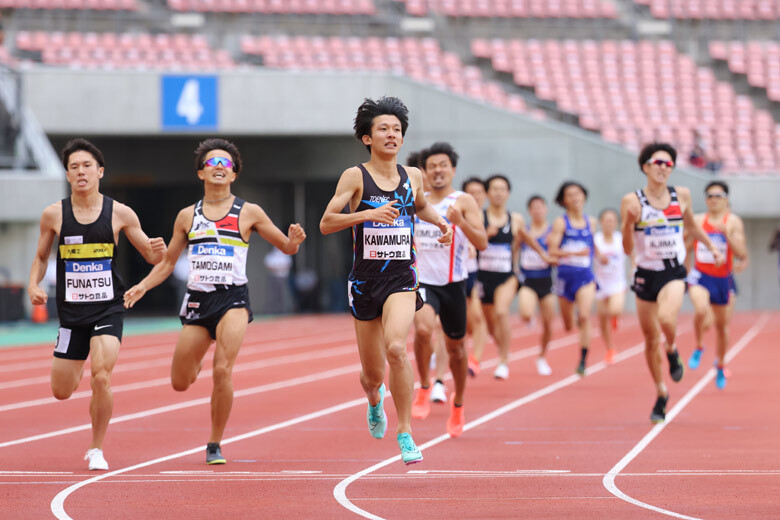 【サトウ食品日本GPシリーズ新潟大会】Denka Athletics Challenge Cup 2021：男子1500m決勝は河村一輝が優勝