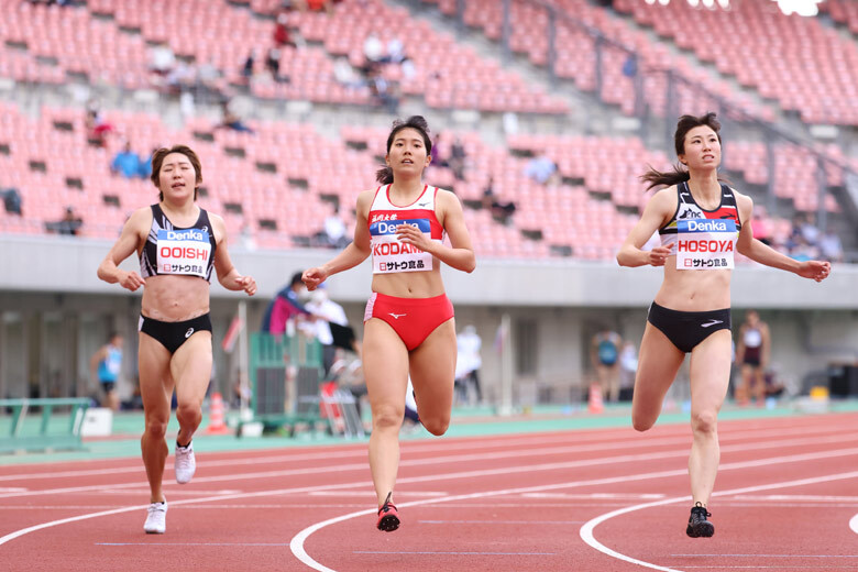 【サトウ食品日本GPシリーズ新潟大会】Denka Athletics Challenge Cup 2021：女子200m決勝は兒玉芽生が優勝