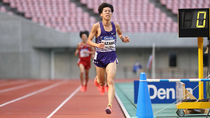 【サトウ食品日本GPシリーズ新潟大会】Denka Athletics Challenge Cup 2021：男子10000m決勝は田澤廉が優勝