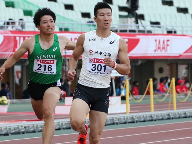 桐生祥秀は予選全体トップのタイムで準決勝進出【男子100m】