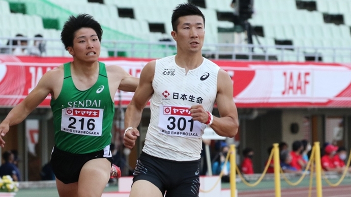 桐生祥秀は予選全体トップのタイムで準決勝進出【男子100m】