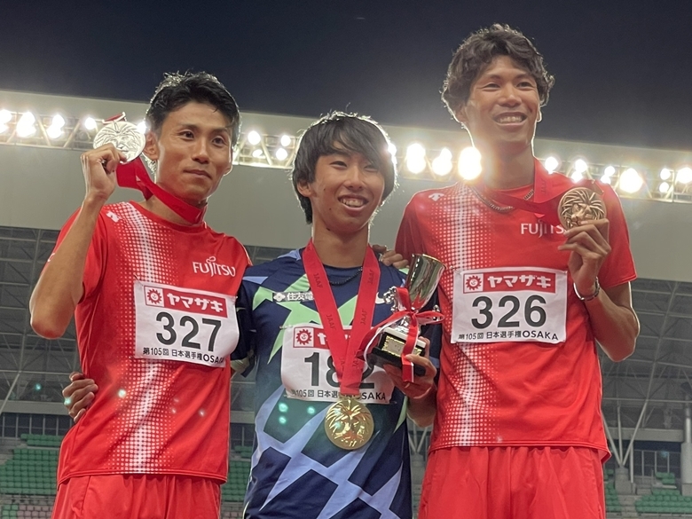 【男子5000m】表彰式