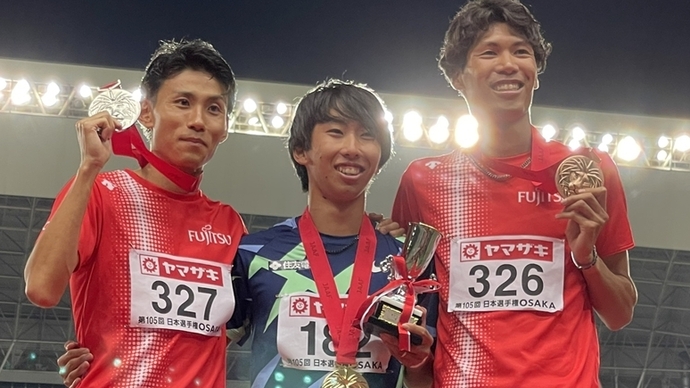 【男子5000m】表彰式