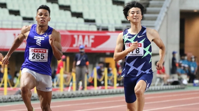 多田とデーデーブルーノが準決勝2組を突破【男子100m】