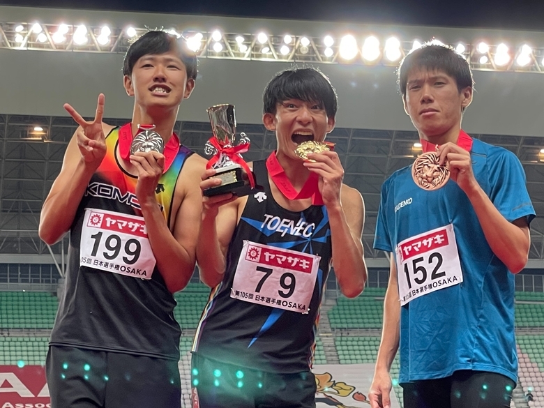 【男子1500m】表彰式