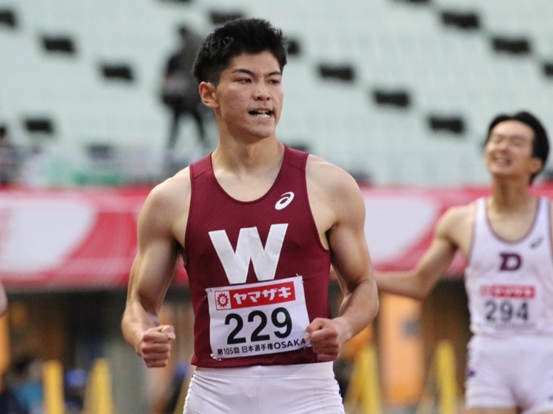 山内と豊田が予選1組を突破【男子400mH】