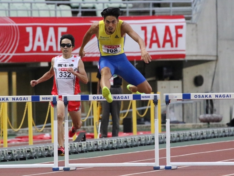 決勝進出は安部孝駿と岸本鷹幸【男子400mH】