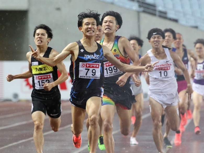 ラストスパートを制した河村一輝が男子1500m初優勝！ 