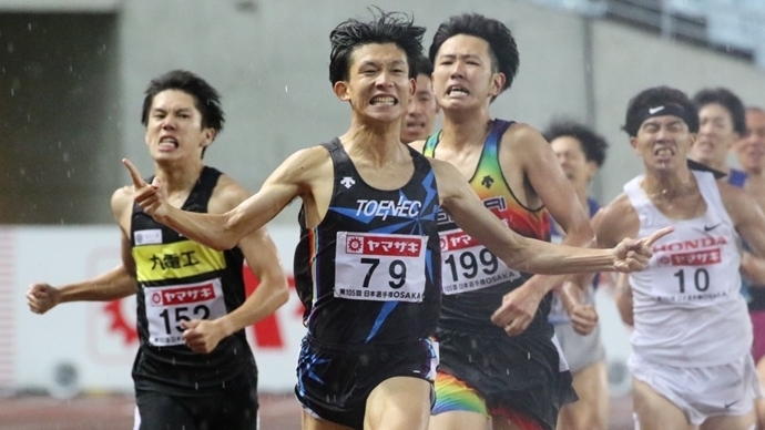 ラストスパートを制した河村一輝が男子1500m初優勝！
