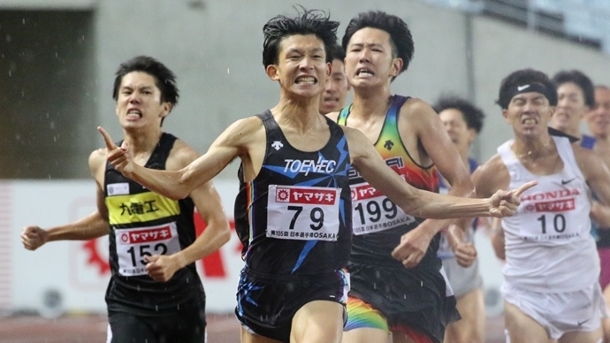 ラストスパートを制した河村一輝が男子1500m初優勝！
