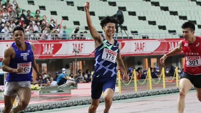 多田が悲願の初優勝！【男子100m】
