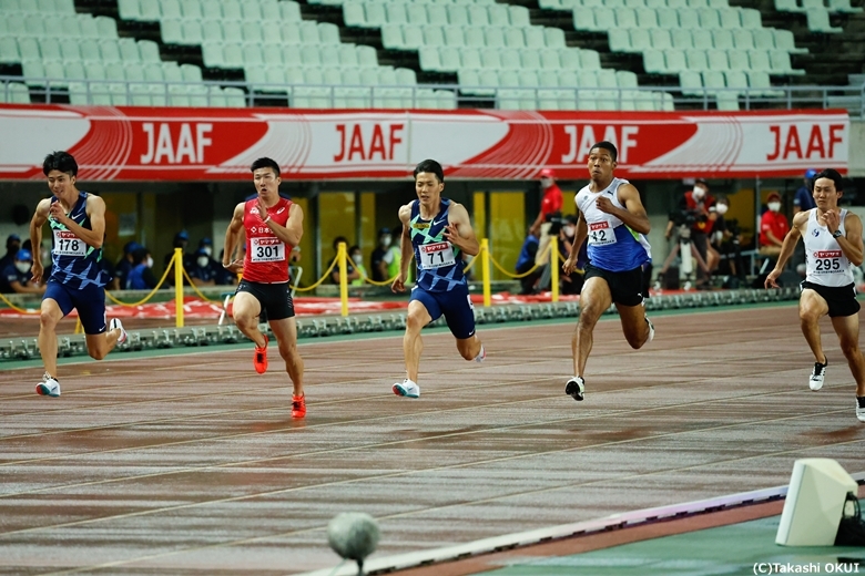 実力者がしのぎを削る！【男子100m】