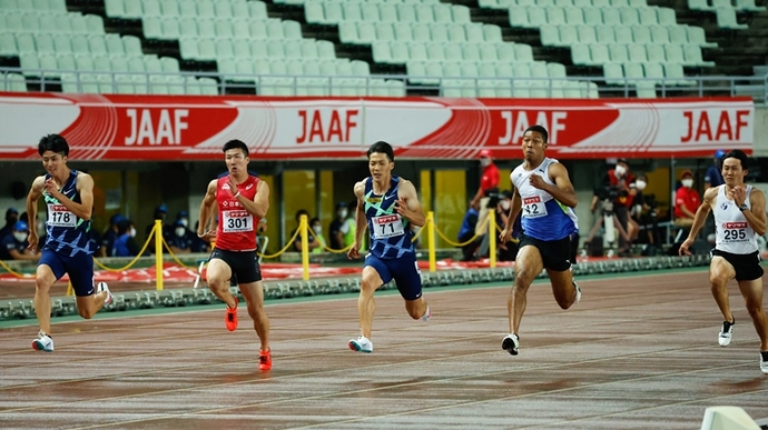 実力者がしのぎを削る！【男子100m】