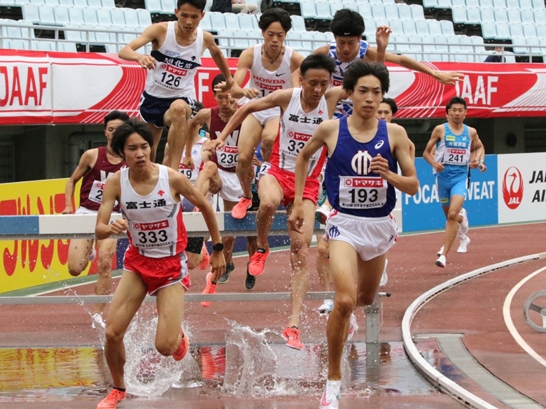 三浦龍司が日本新で初優勝【男子3000mSC】