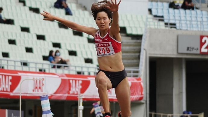 森本麻里子が3連覇達成！【女子三段跳】