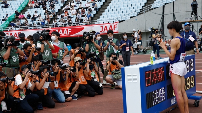 今大会初の日本新！【男子3000m障害】