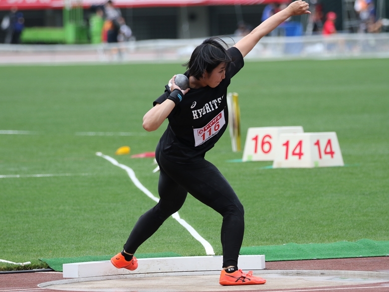 郡が2年ぶり4回目の日本選手権優勝【女子砲丸投】