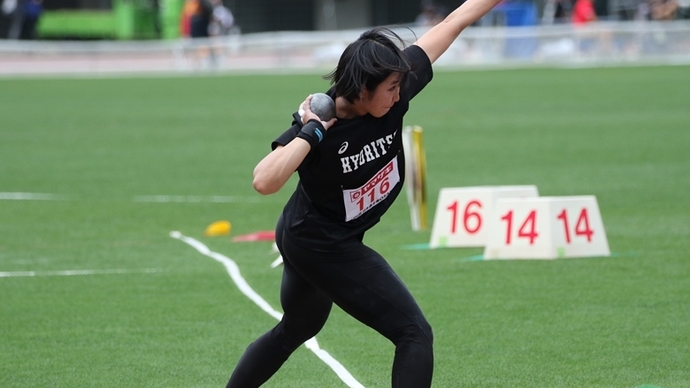 郡が2年ぶり4回目の日本選手権優勝【女子砲丸投】