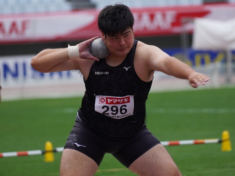 武田が最終投てきで逆転勝利！【男子砲丸投】：第105回 日本陸上競技選手権大会