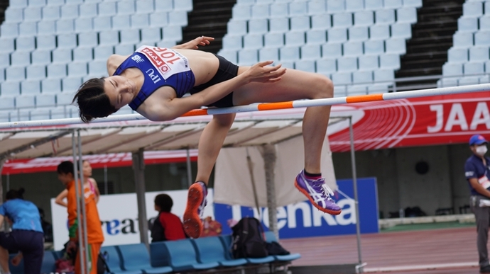 武山玲奈が初優勝！【女子走高跳】