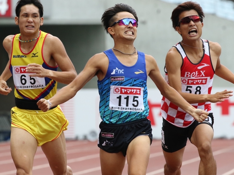 田母神が自己ベストで初優勝【男子800m】