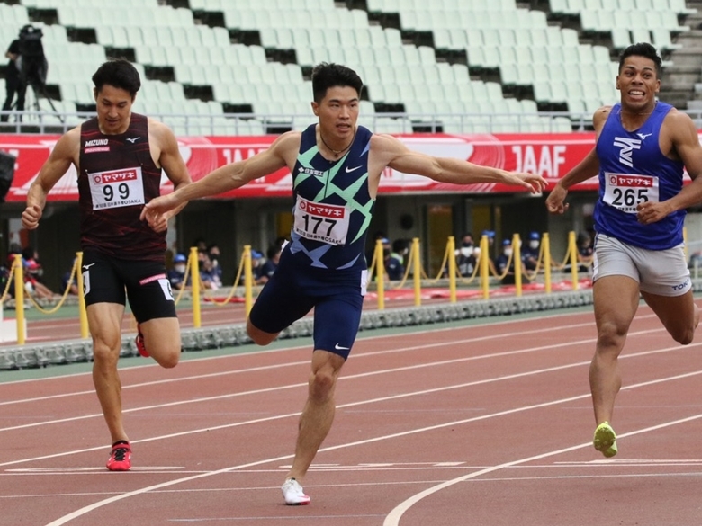 優勝は小池祐貴！【男子200m】