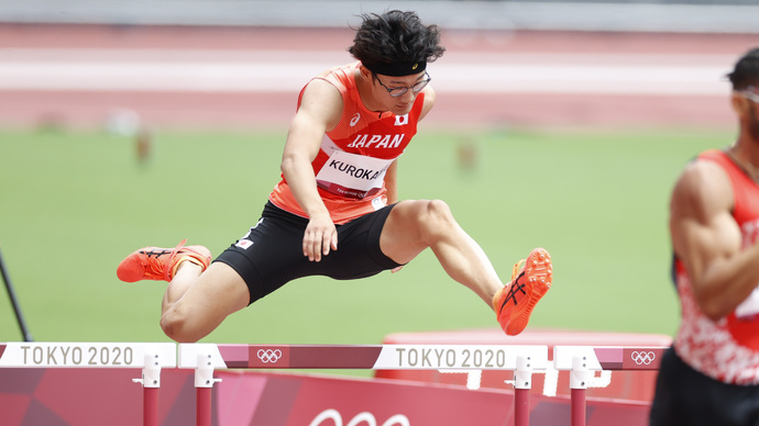 【東京オリンピック】男子400mハードル予選・黒川和樹（法政大学）