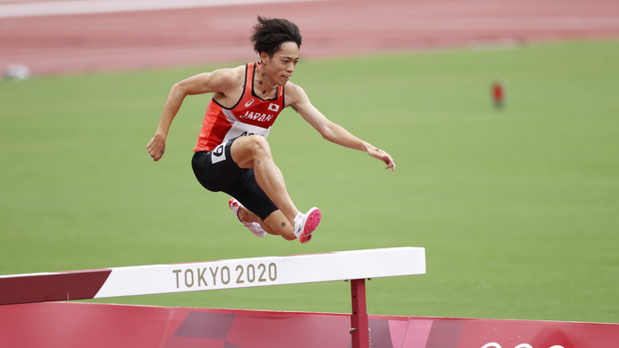 【東京オリンピック】男子3000m障害物予選・青木涼真（Honda）